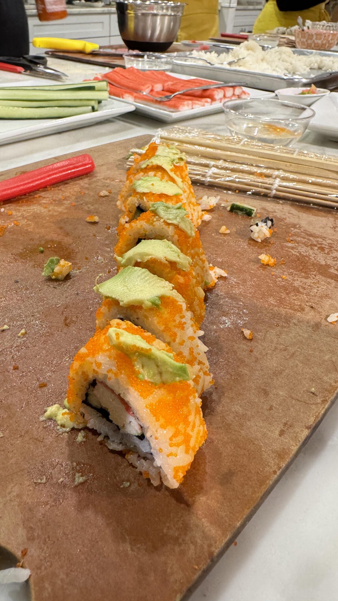 Sushi Making Class - Made This!