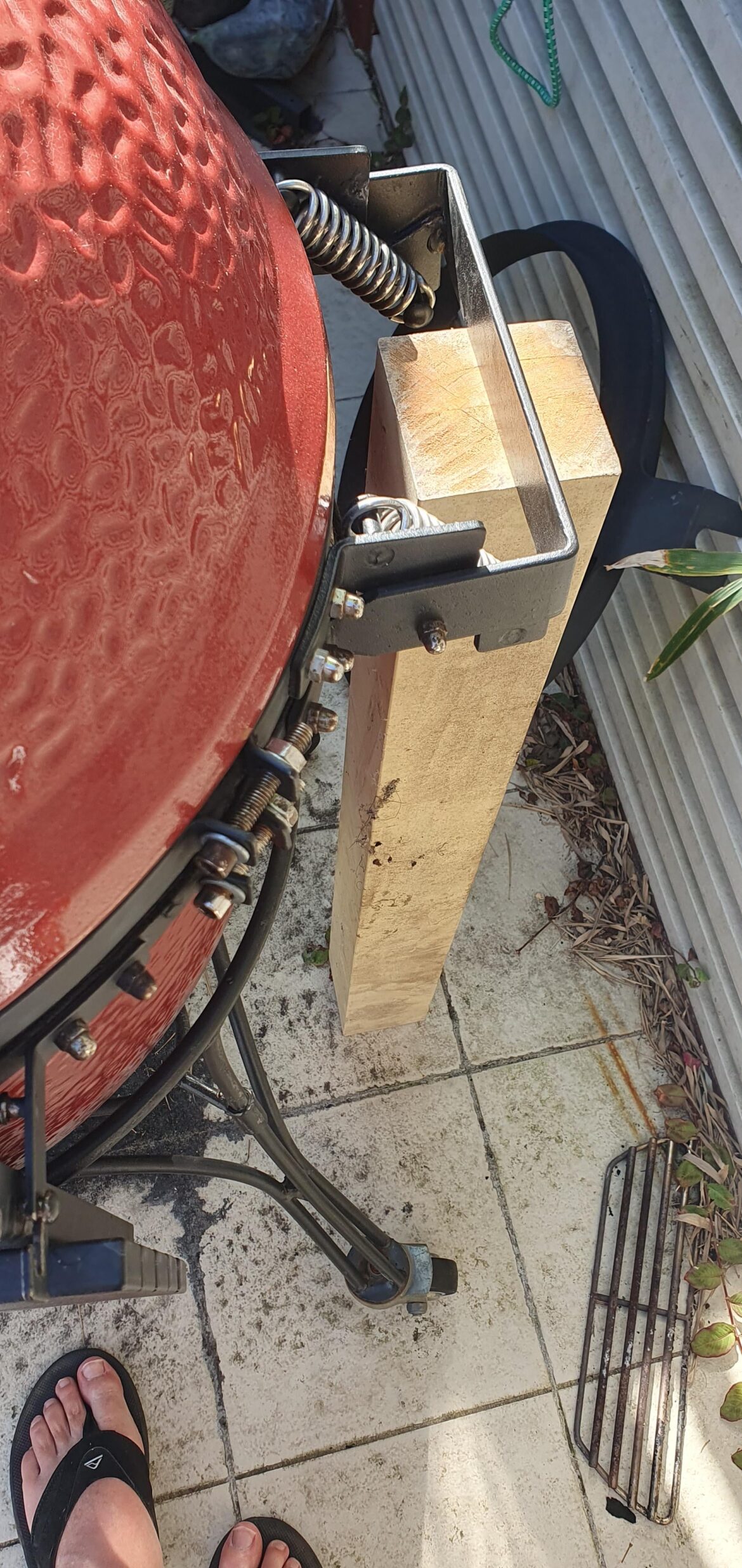 The Joe needed support