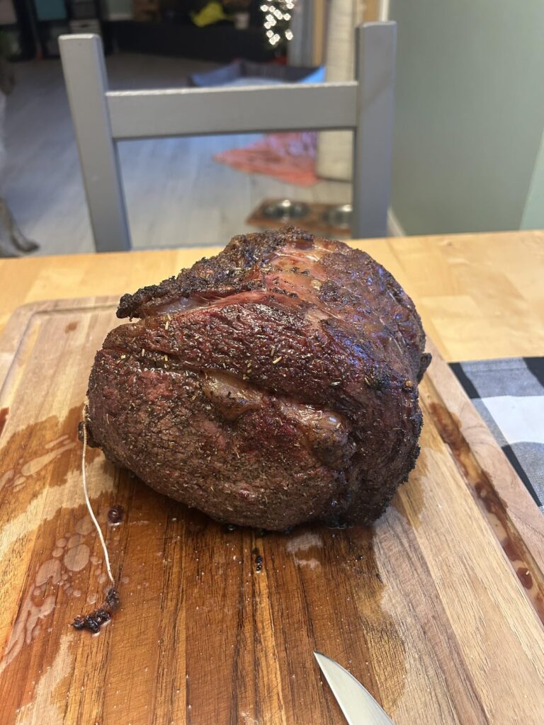 Here’s my Christmas prime rib submission Here’s my Christmas prime rib submission
