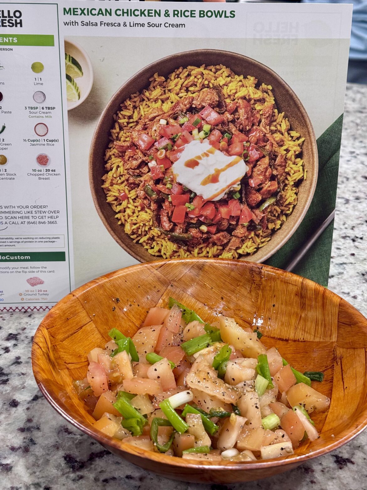 Mexican Chicken & Rice Bowl