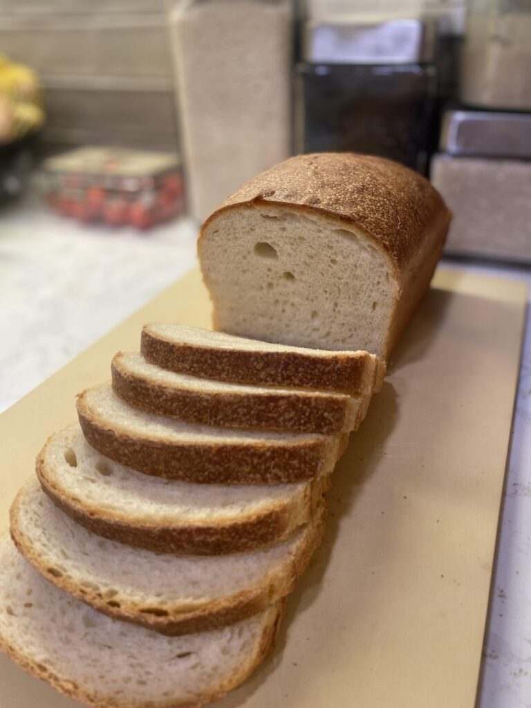 my first sourdough sandwich loaf! what do y’all think?