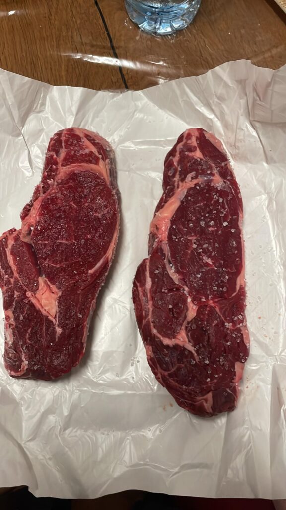 Cooked up my first ribeye Cooked up my first ribeye