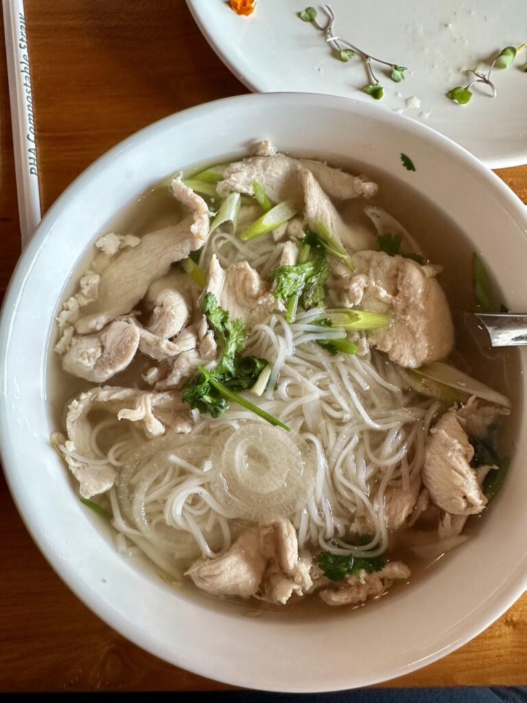 Lunch at Sisters cafe.