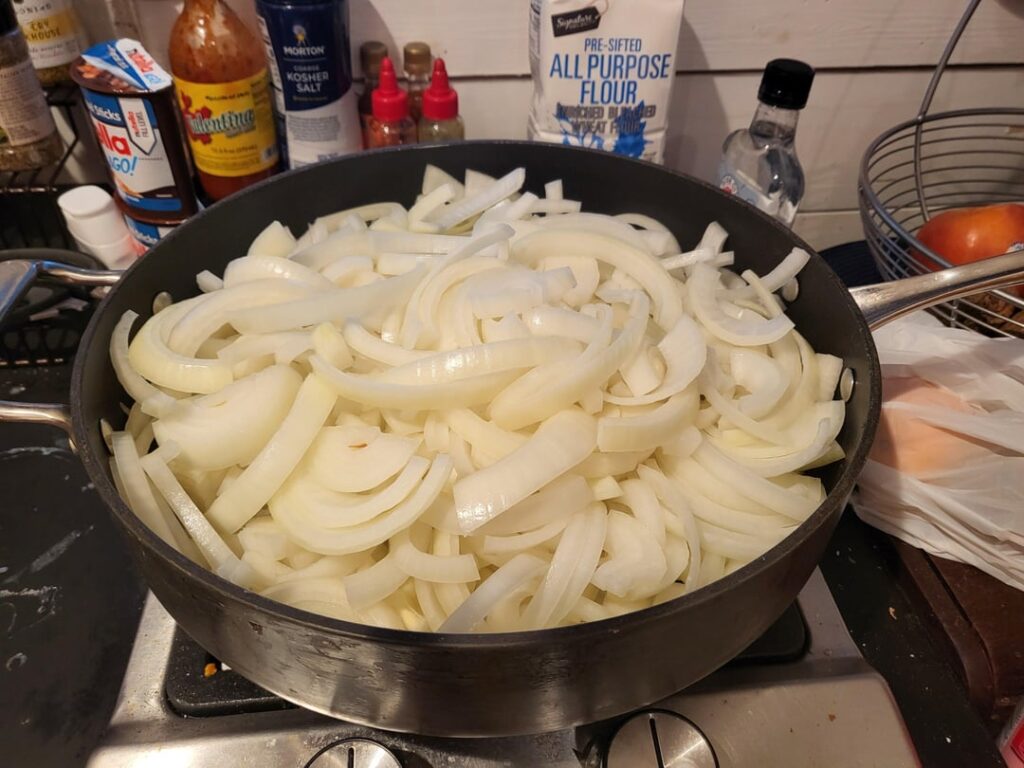 Came down with a cold and wanted to enjoy some of my favorite soup.