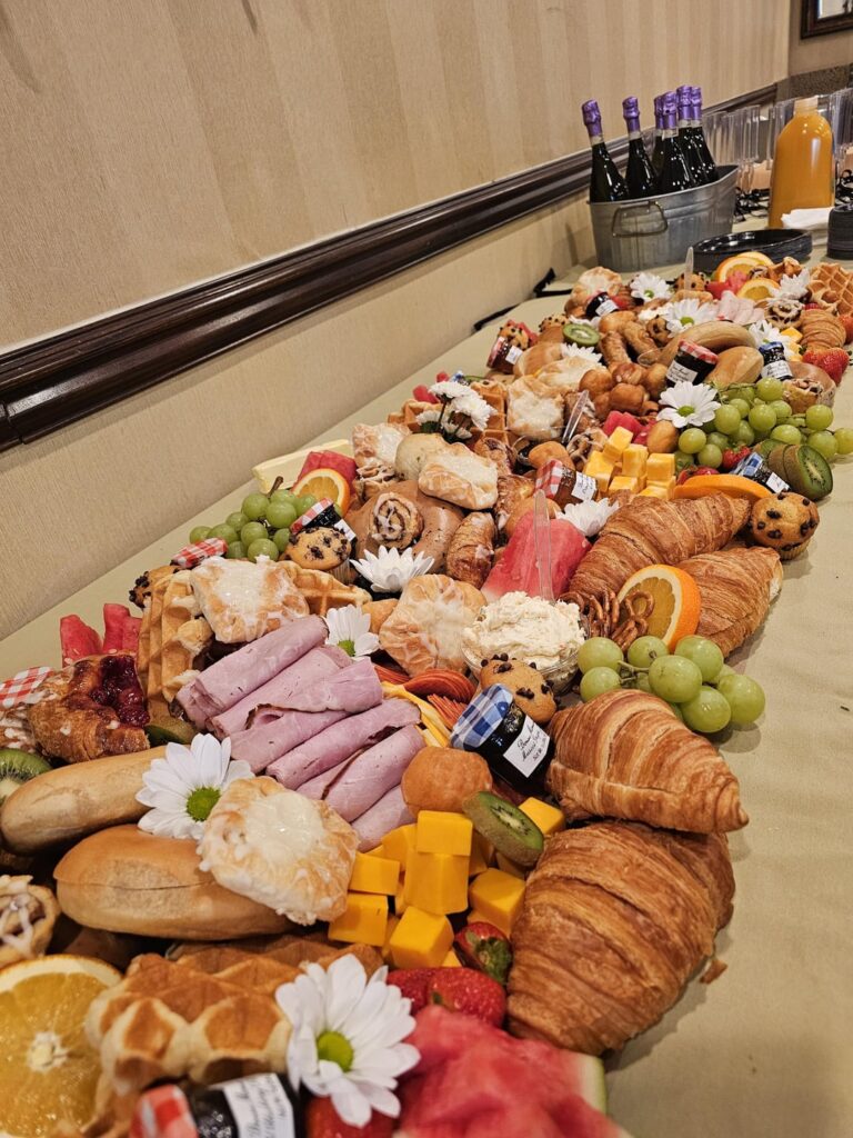 Wedding Morning Breakfast Board I Made