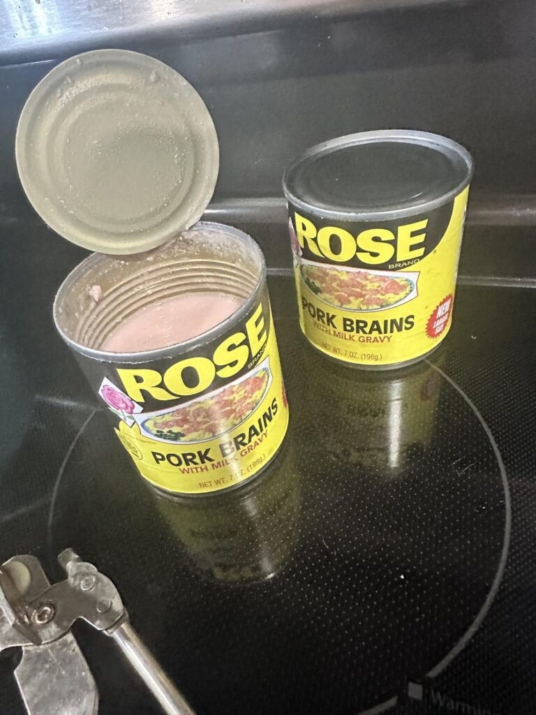Review: Pork Brains with milk gravy