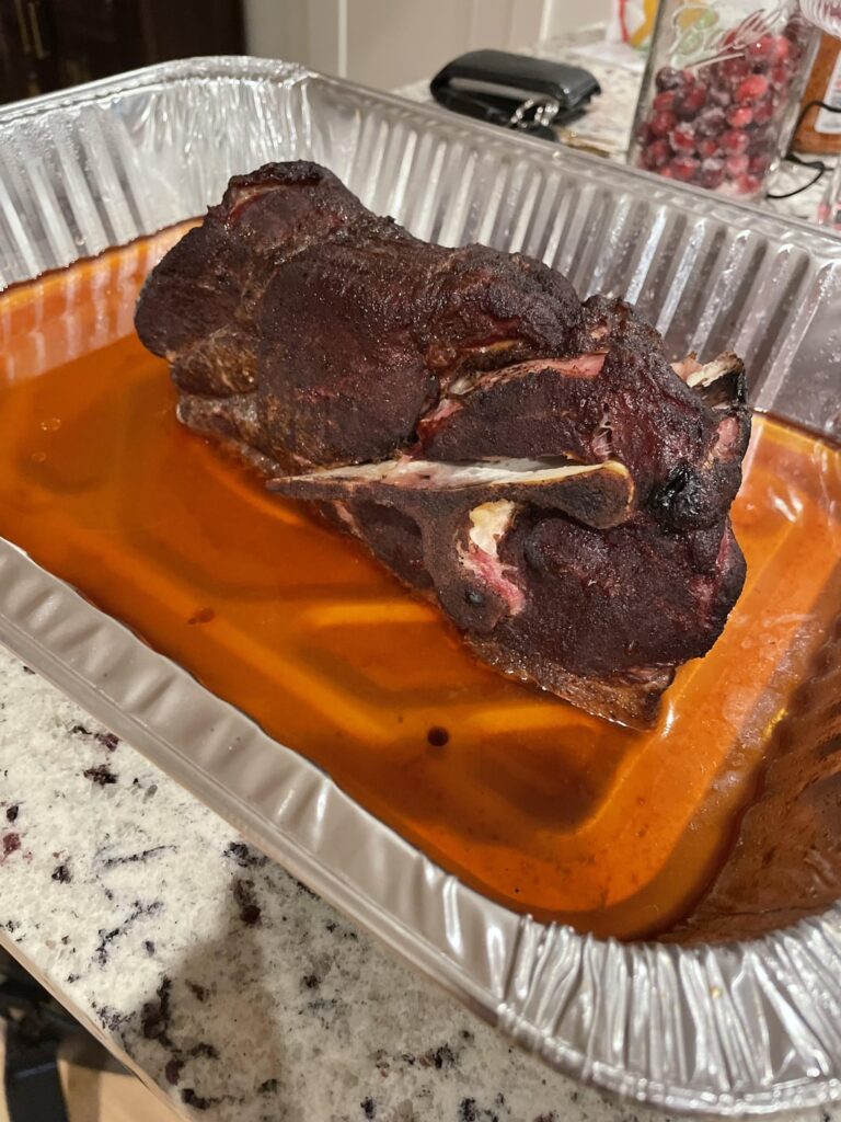 First cook and first pork butt