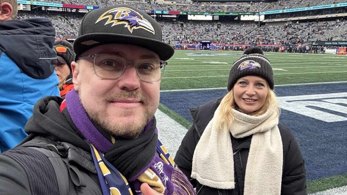 Two German Ravens Brought Christmas Treats for the Entire Organization Two German Ravens Brought Christmas Treats for the Entire Organization