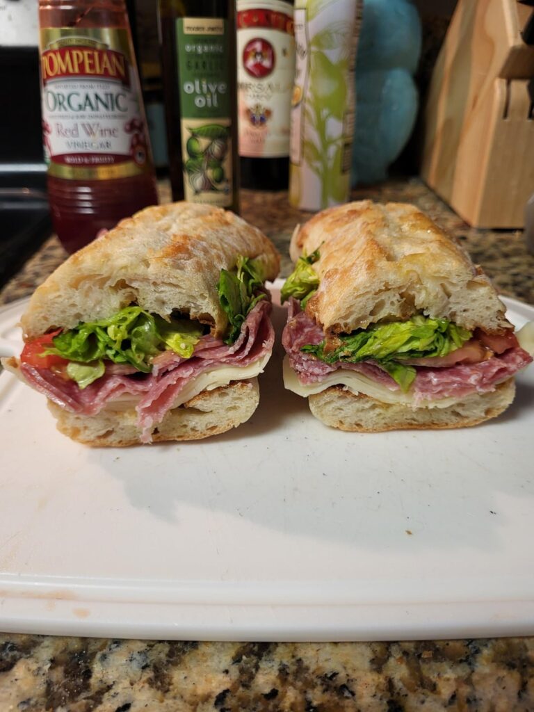 Ad hoc Italian hoagie Ad hoc Italian hoagie