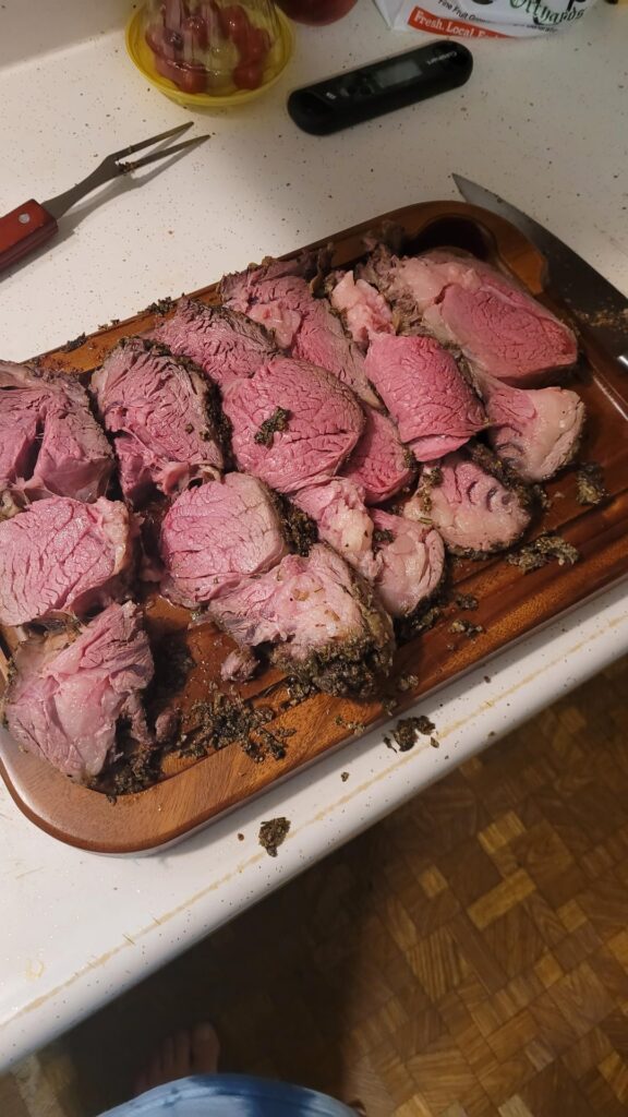3rd year doing prime rib for Christmas, how did I do?
