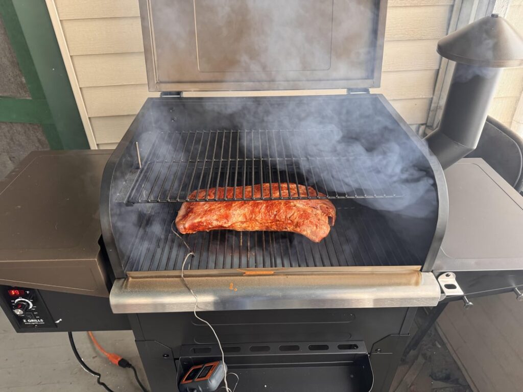 First smoke on a pellet grill