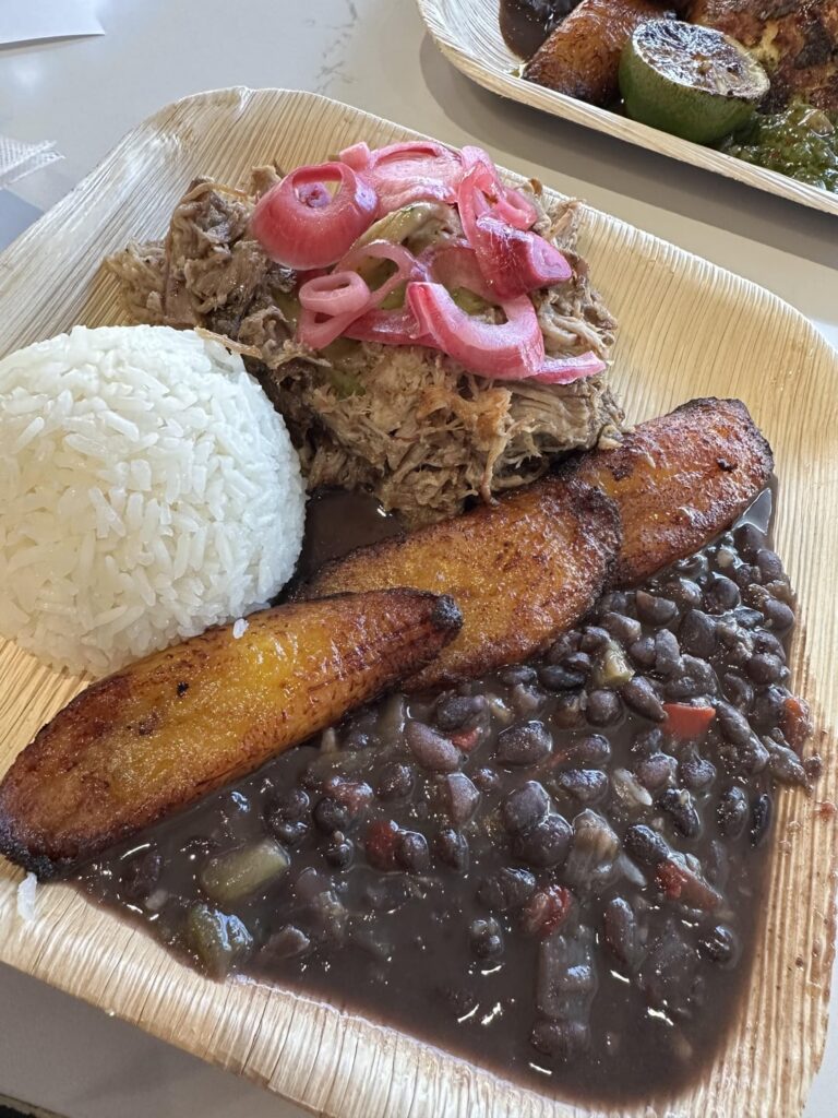 Meals under $13 per plate (Porto’s)