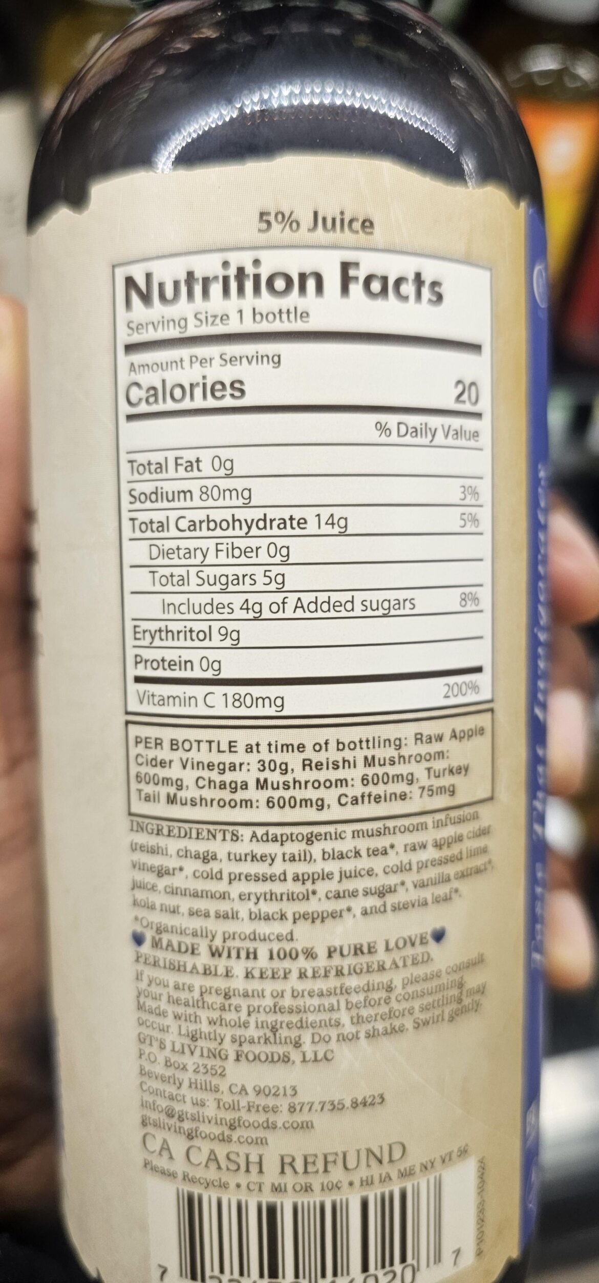 Does this actually have 14 carbs or does erythritol factor in here?