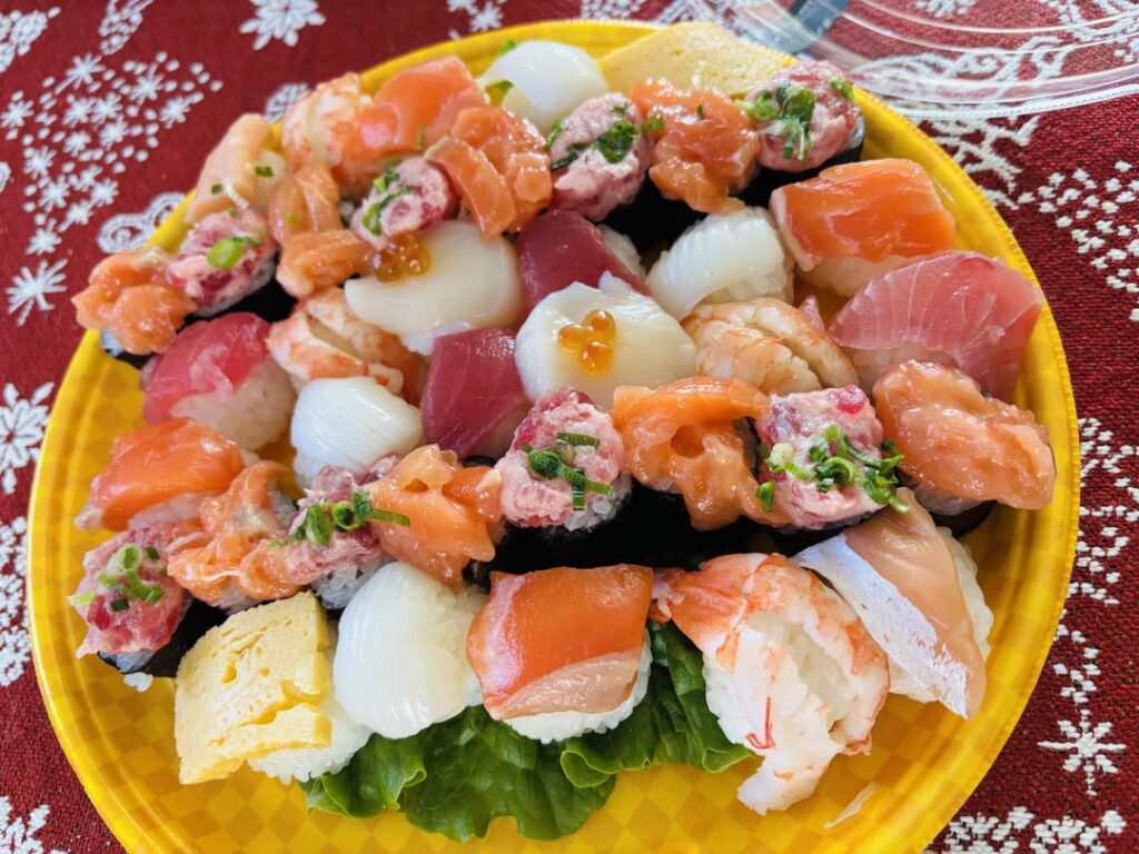 Supermarket Mini-Sushi platter