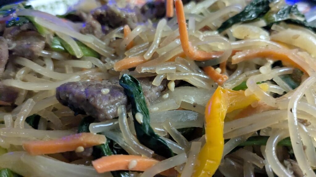 My gf made some japchae