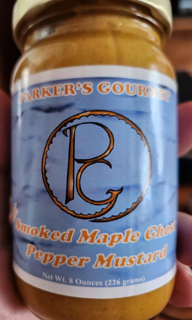 Parkers Gourmet ghost pepper mustard