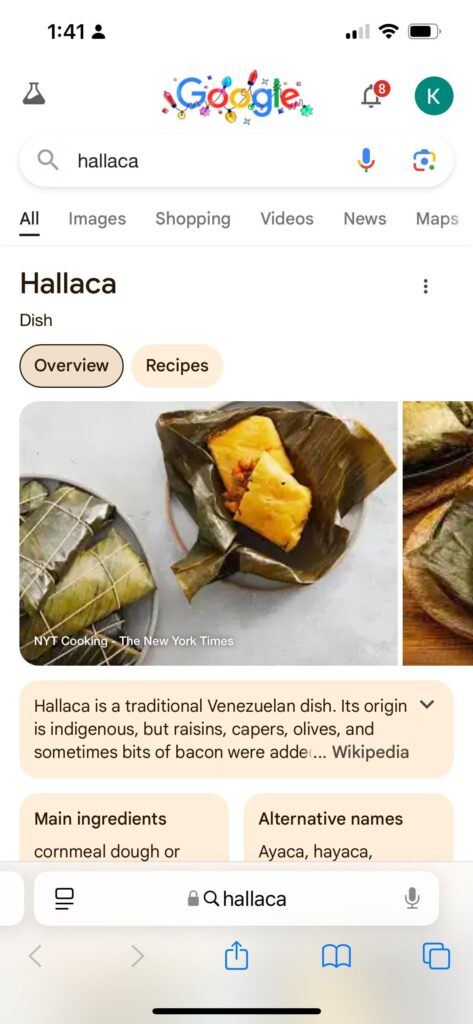 Where to find Hallaca in NYC?