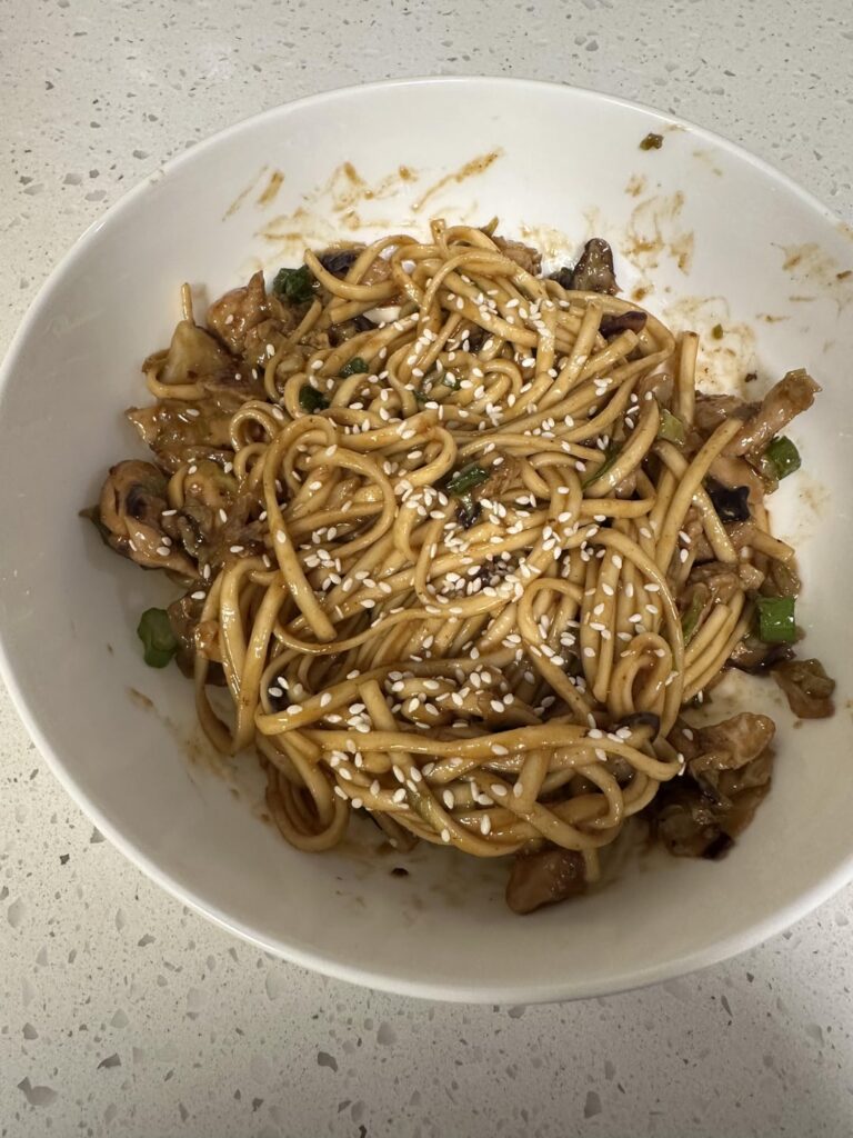 Umami - Ginger Chicken Lo Mein