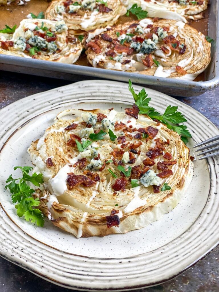 Loaded Cabbage Steaks