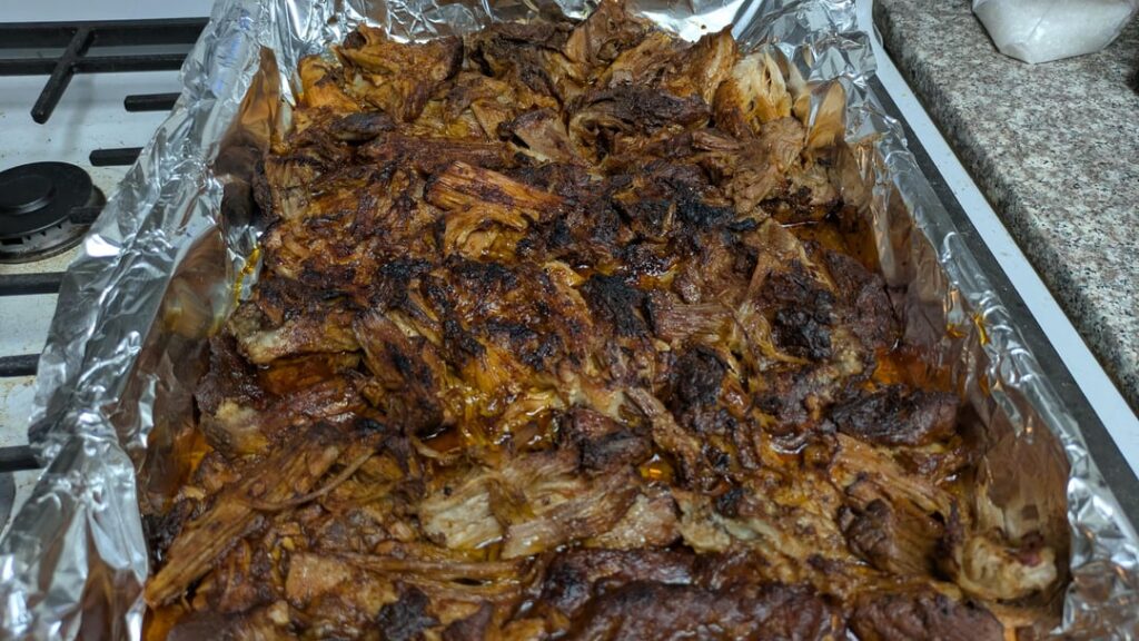 Pulled pork and chipotle in adobo sauce