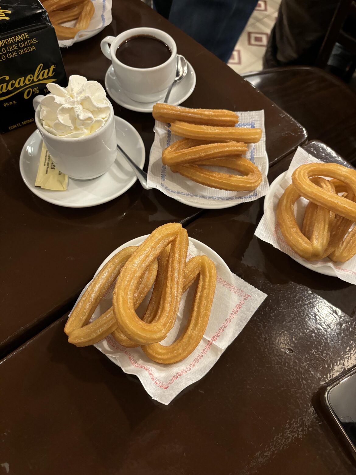 Churros with Chocolate