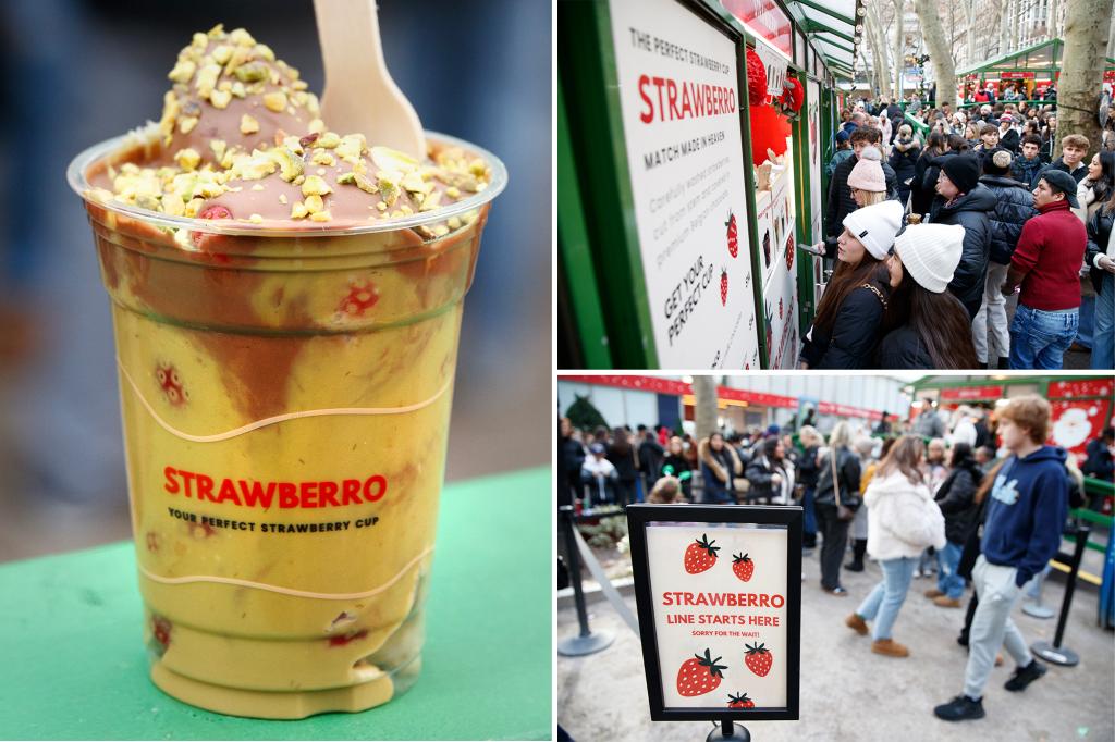 Dubai chocolate berry cup at Bryant Park draws long lines Dubai chocolate berry cup at Bryant Park draws long lines