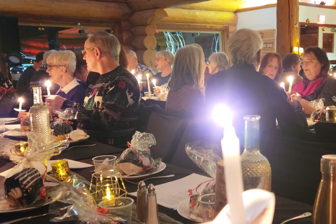 6th annual community Christmas dinner successful fun