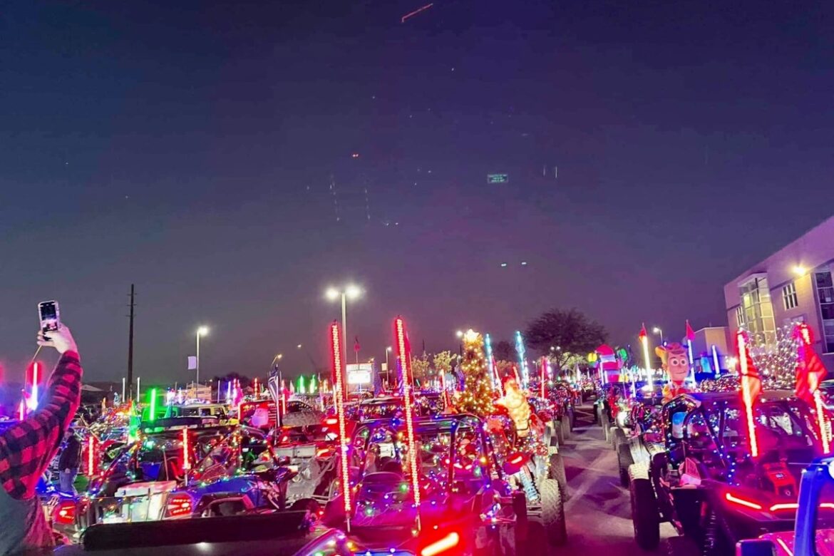 Lights on Lark kicks off tonight’s Queen Creek SXS Christmas Parade route Lights on Lark kicks off tonight's Queen Creek SXS Christmas Parade route