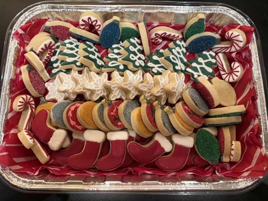 My Christmas Platters