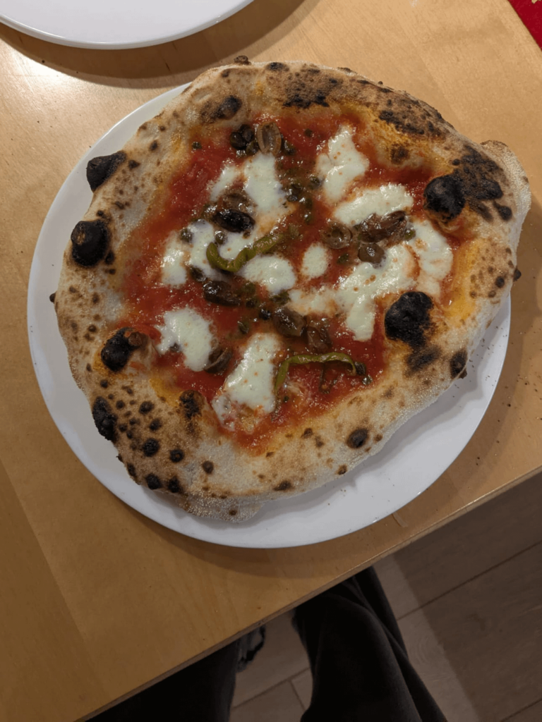 First try with my new Pizza oven