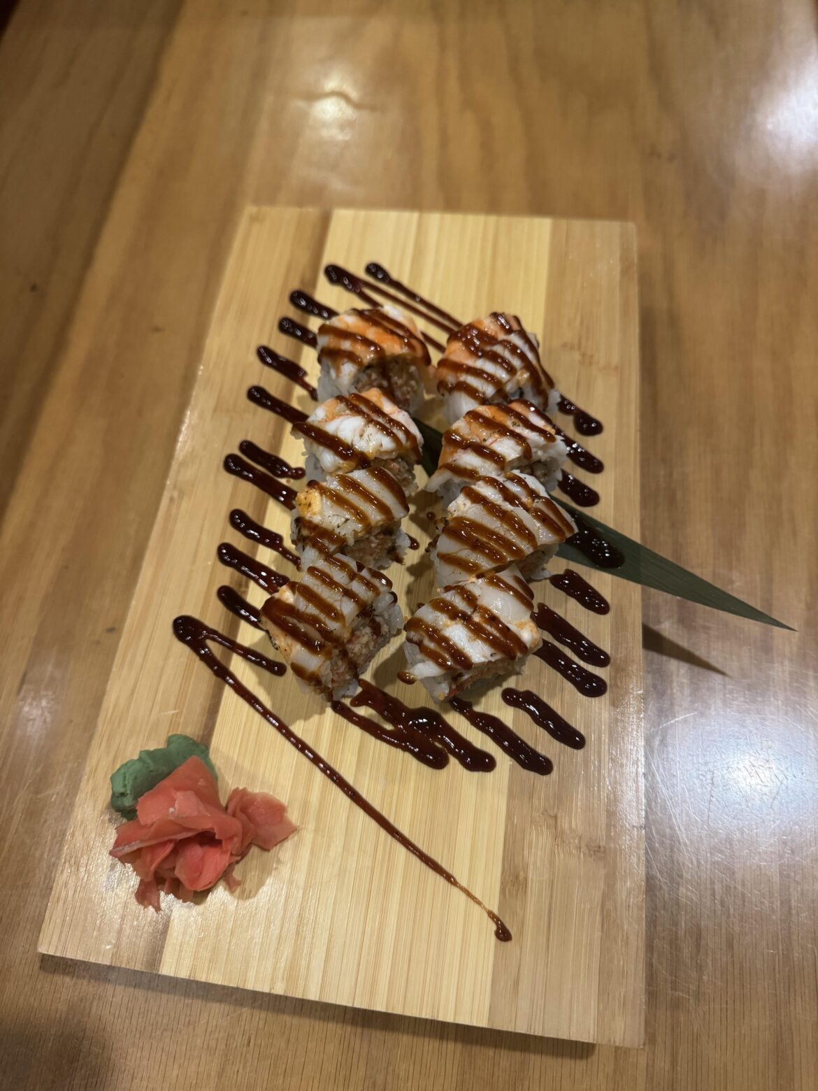 Eel sauce on sushi is so good 😊