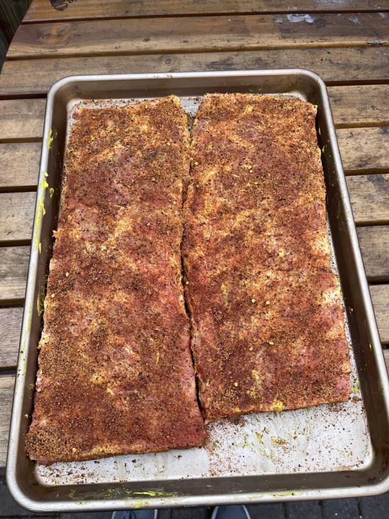 First Ribs on Traeger
