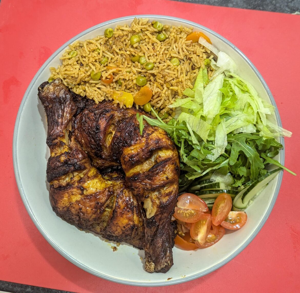 Good 'ol Chicken & Rice, a favourite amongst many around the world.