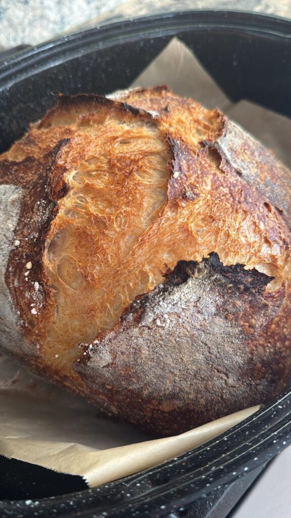 My first ever sourdough loaf!!