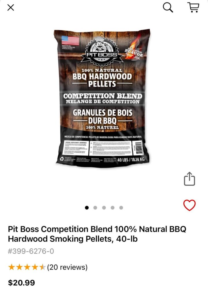 Canadian friends, am I missing something with these Pit Boss pellets?