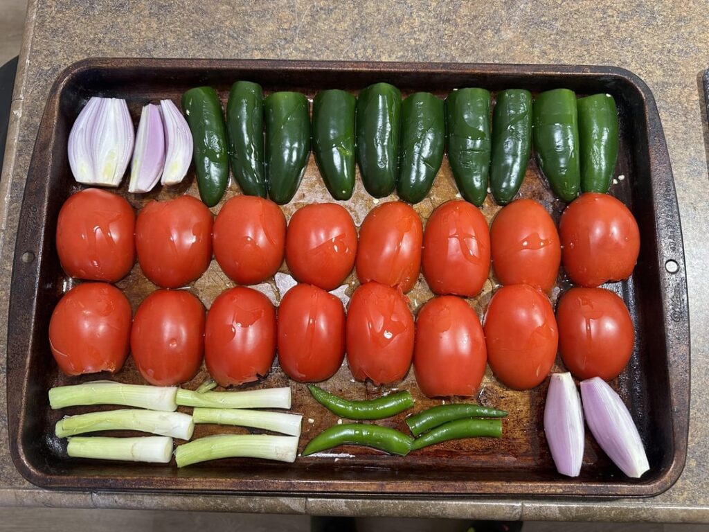 Made a roasted salsa today.