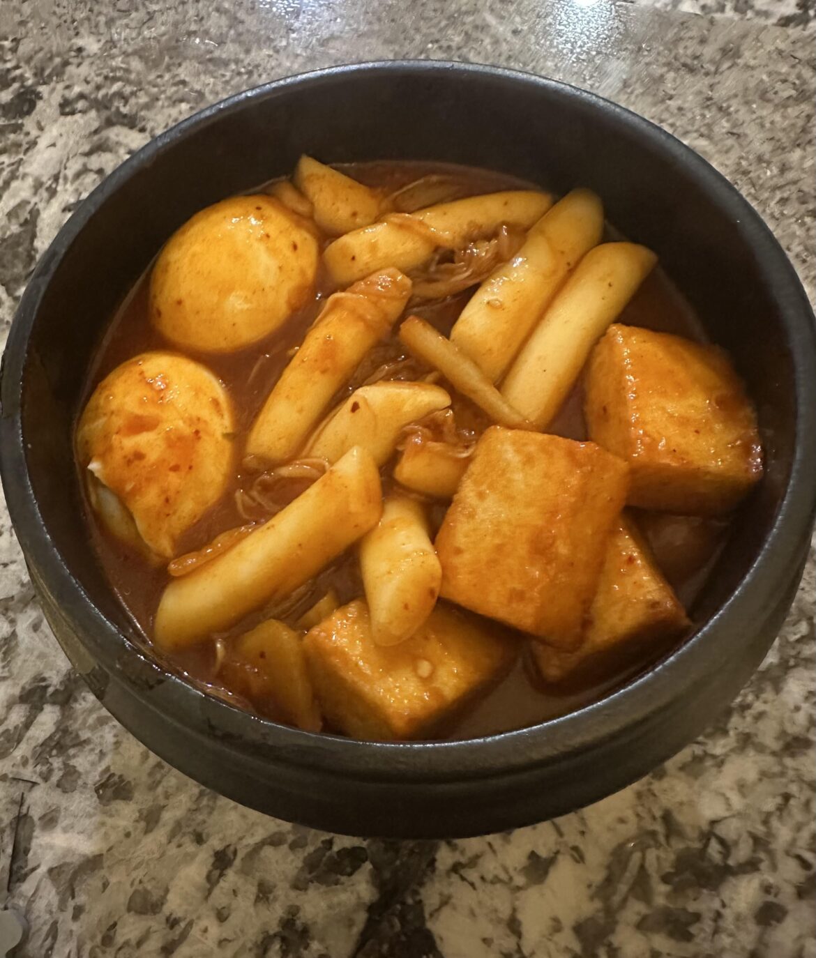 Tteokbokki hit the spot!