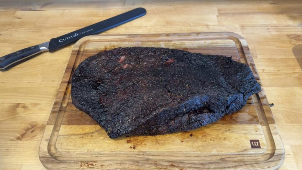 I finished my first brisket Sunday
