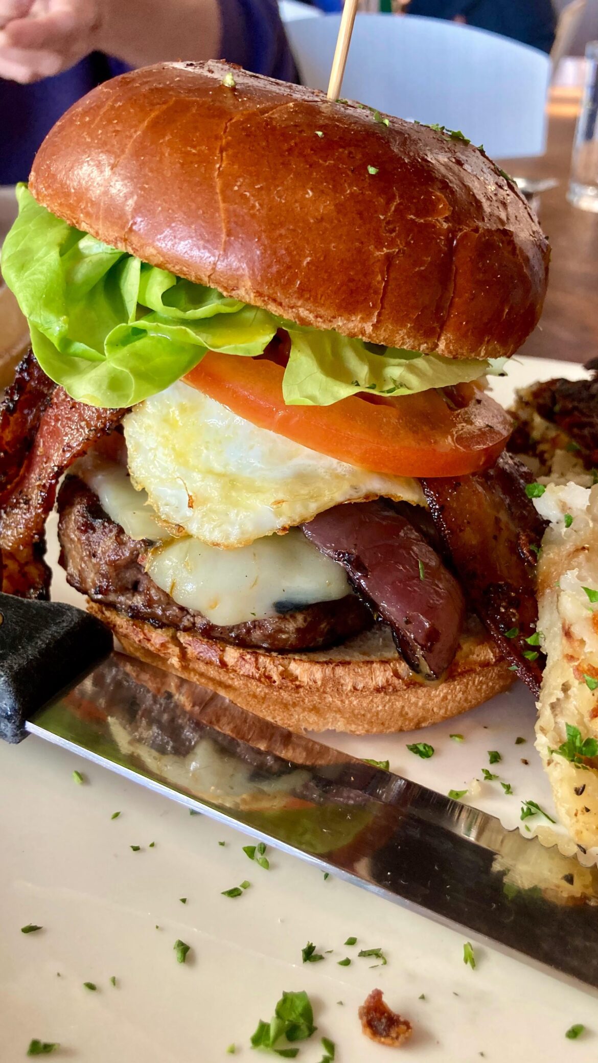 The Hangover Burger