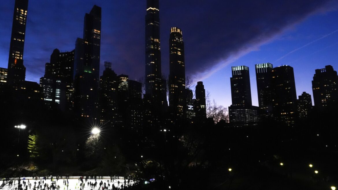 Christmas in New York, captured in AP Photos