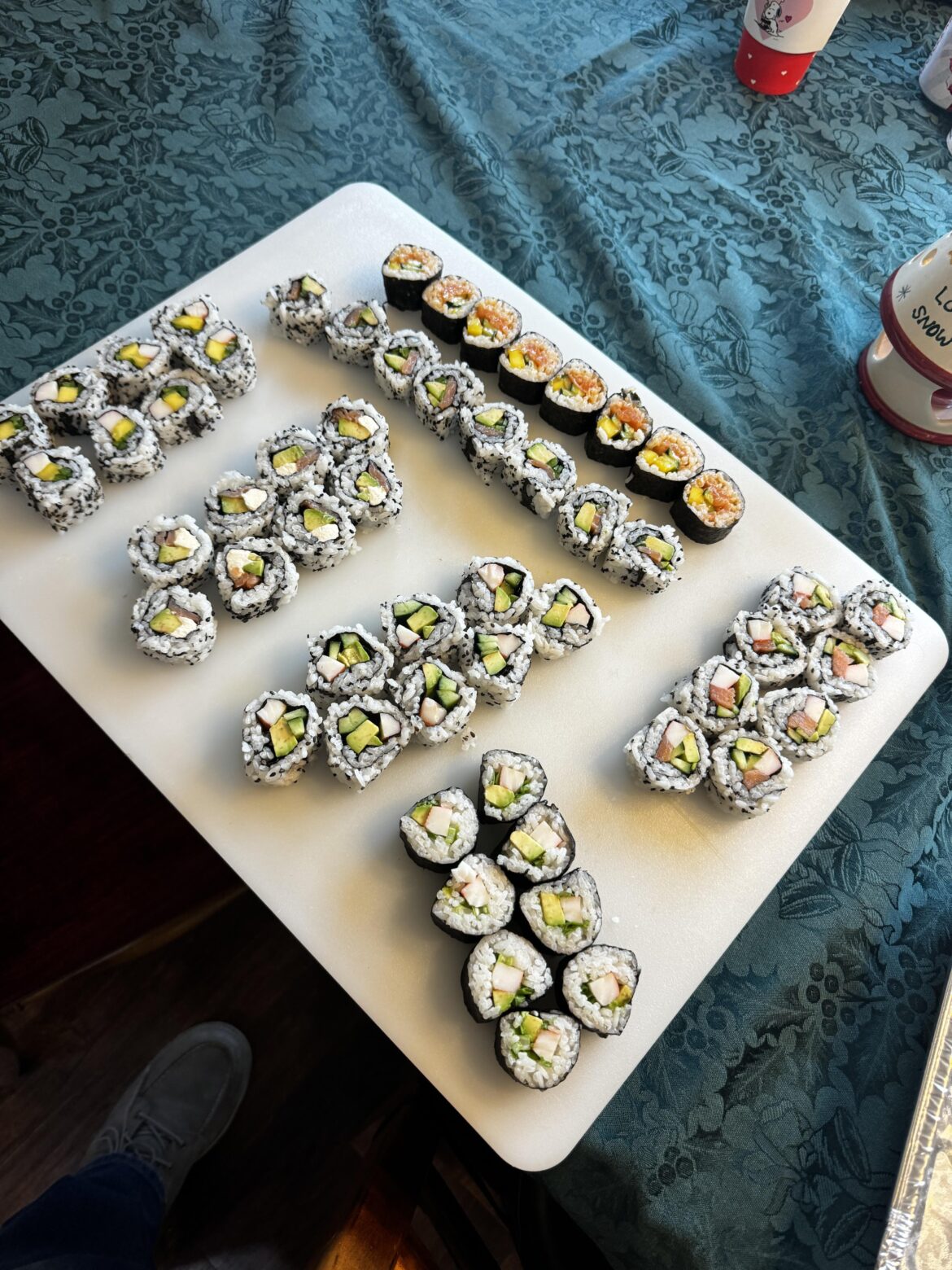 Last minute sushi for Christmas