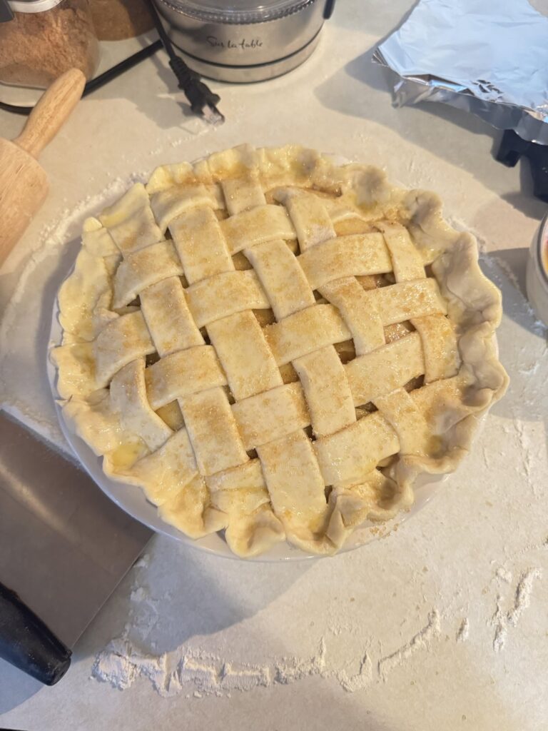 I baked my first pie!