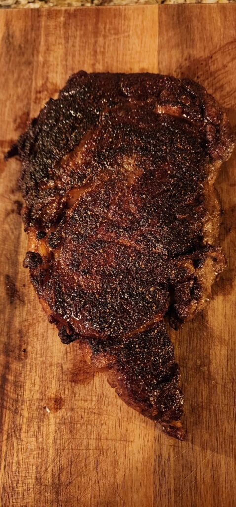 I did the gray band again. Sear was brought again. I will stick to the Weber.