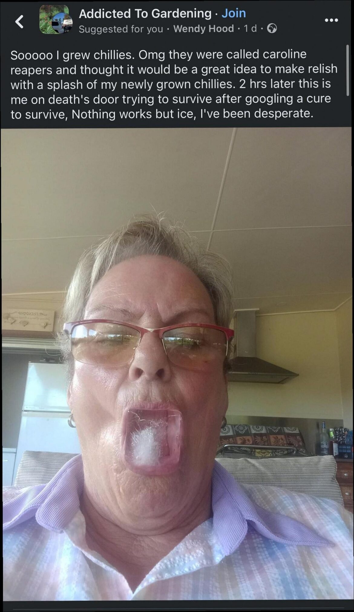 unfortunately a real experience i have had