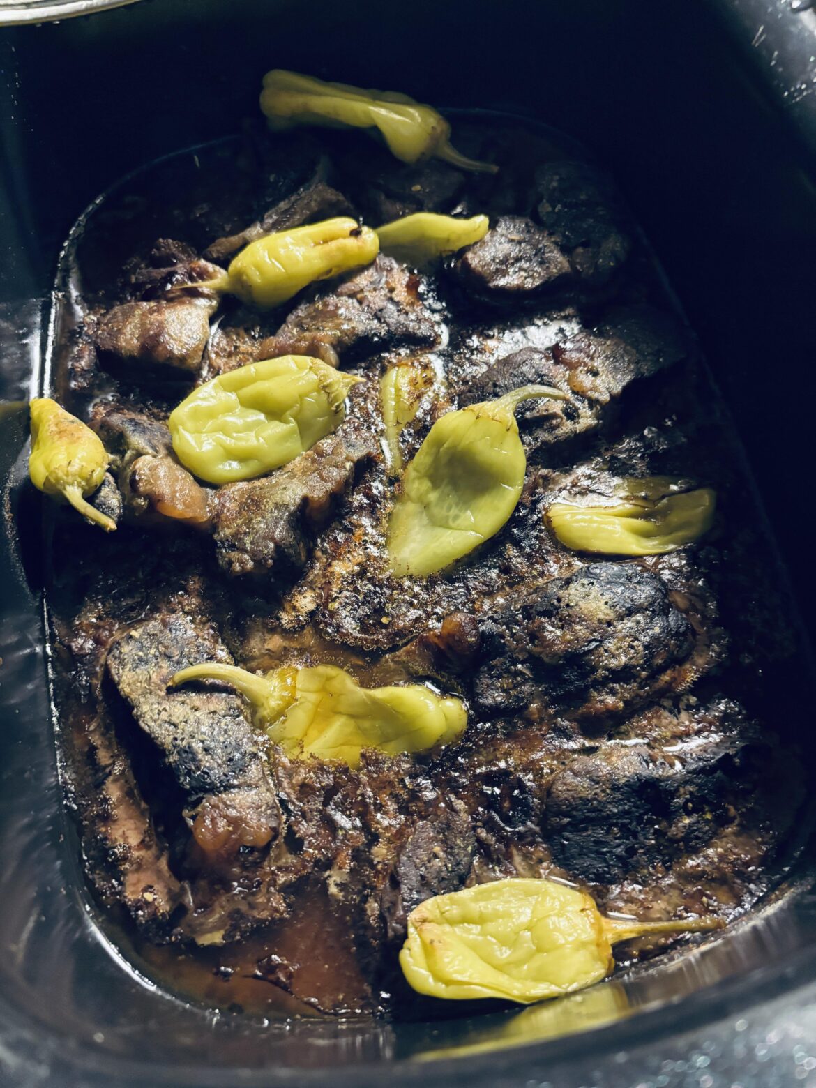 Yesterday’s Mississippi Pot Roast. Love this