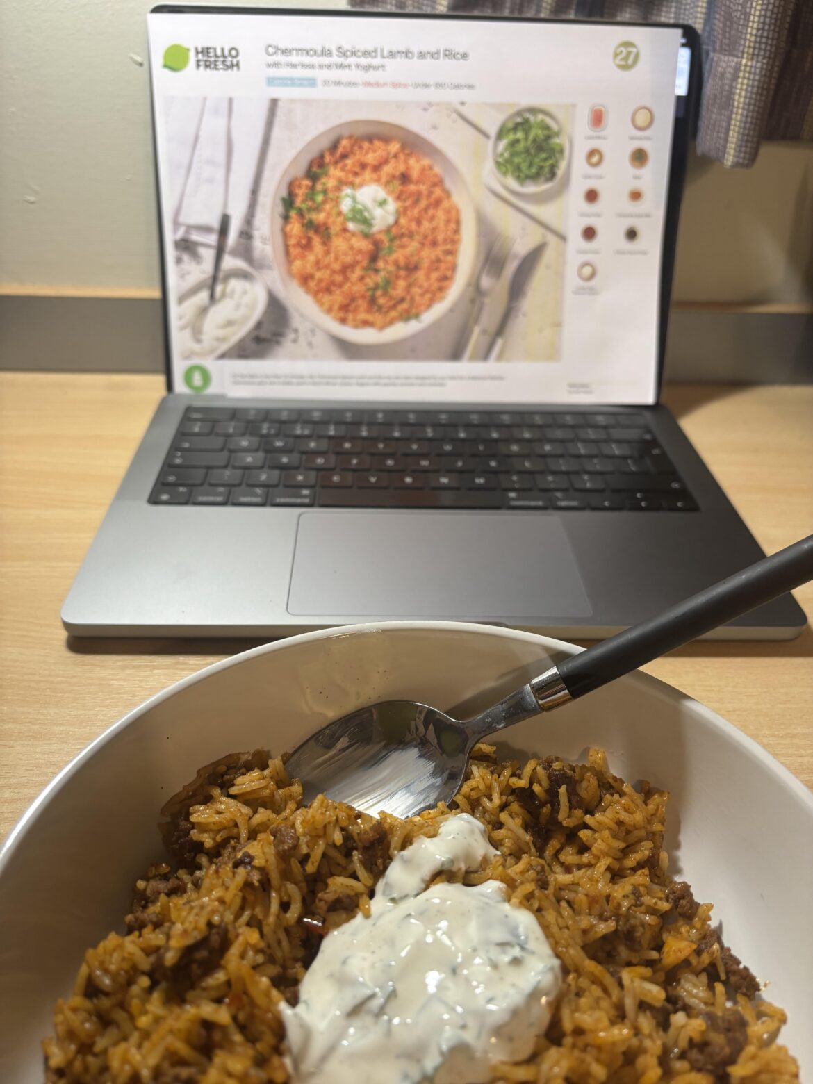 Spiced Lamb and Rice!