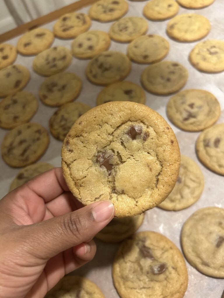 I think I cracked brown butter chocolate chip