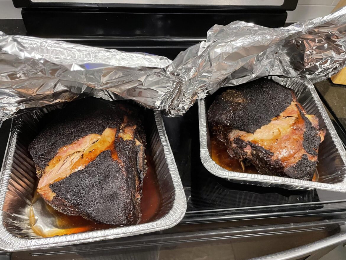 Pork butts from my Members Mark 36”