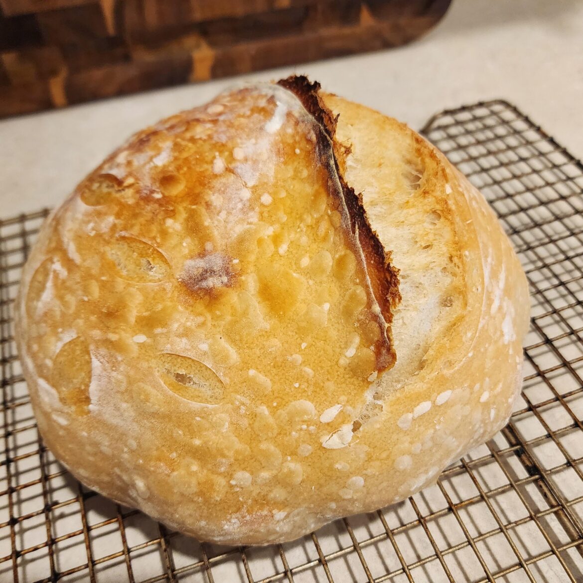 Got my first loaf out of the way