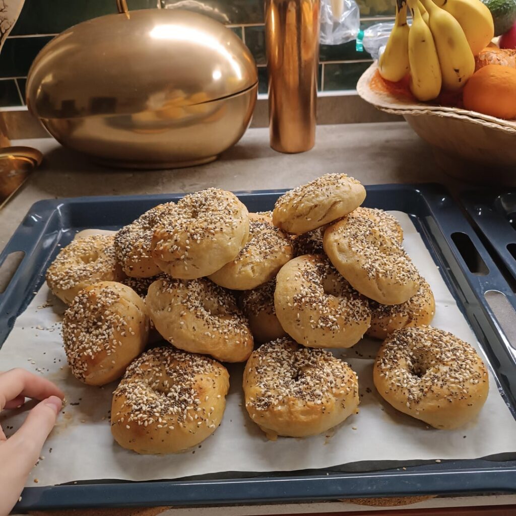 Second batch of bagels I made in my life